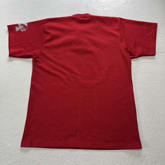 Vintage Budweiser A's MLB Baseball Jersey Don Alleson Athletic Mens Size Large - Picture 2 of 9